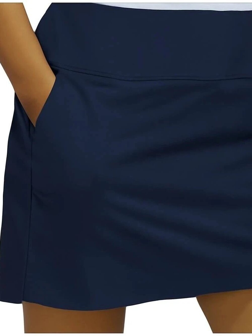 Adidas Women’s Pull-On Golf Skorts Navy, Size Medium (New)